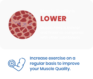 muscle quality low